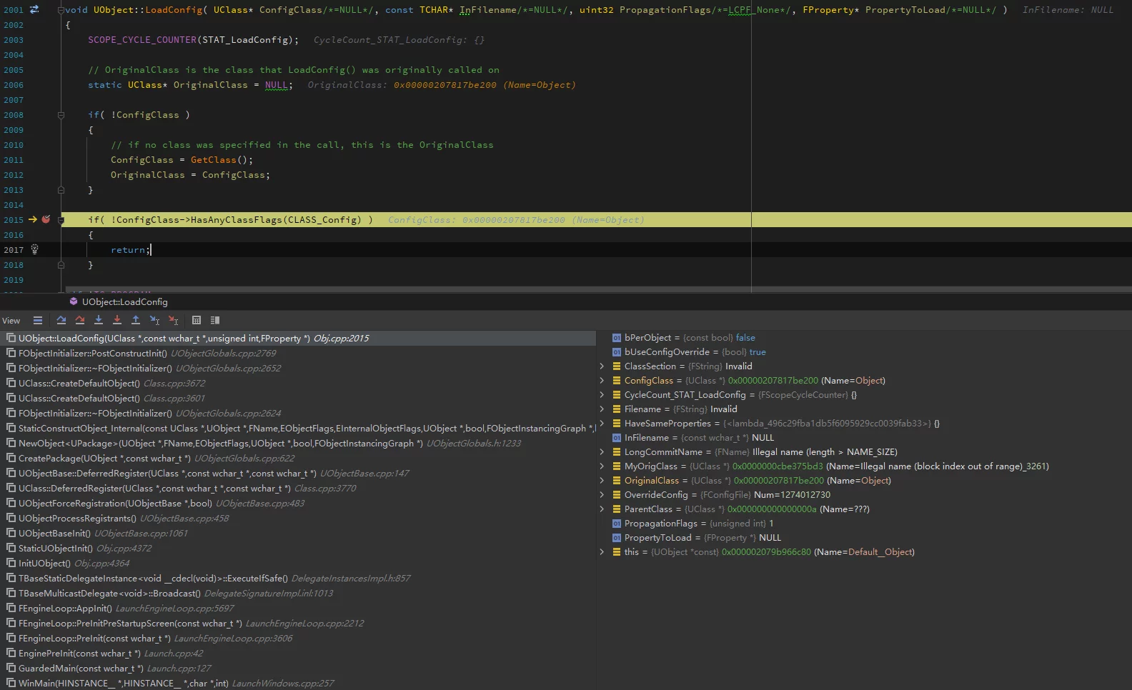 UObject loading data from Ini